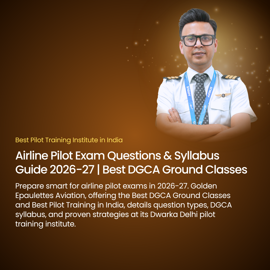 Airline Pilot Exam Questions & Syllabus Guide 2026-27 | Best DGCA Ground Classes